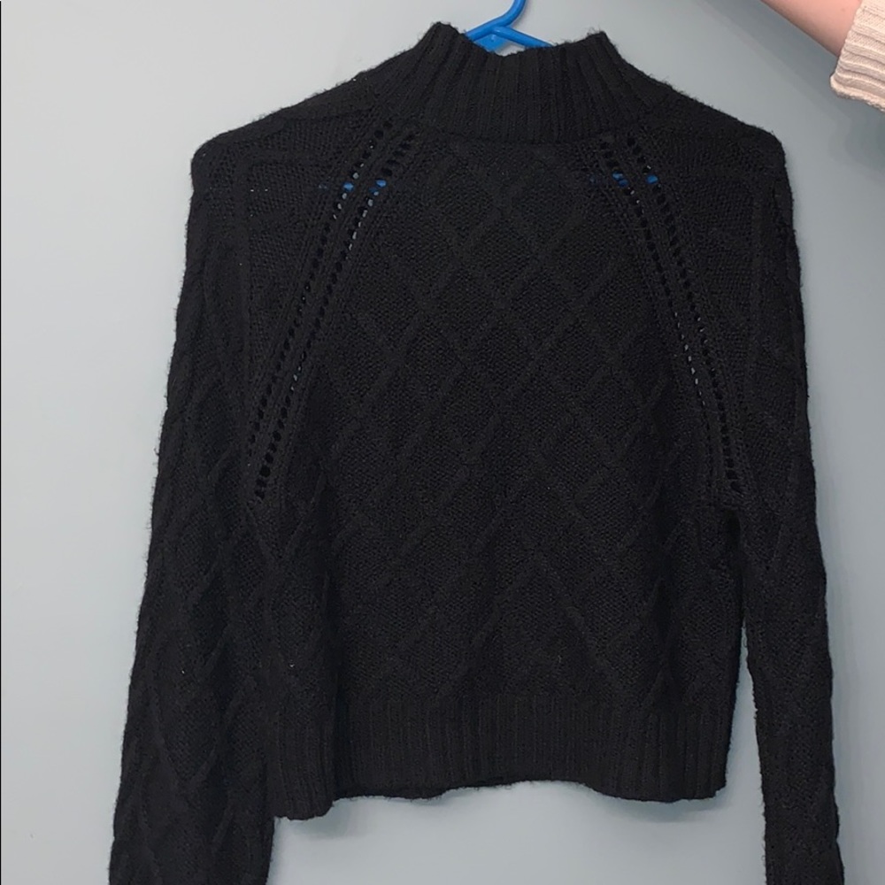 American eagle mock neck sweater